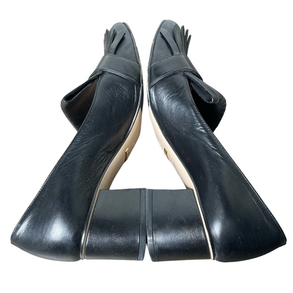 GUCCI Marmont Mid Heel Fringe Classic Pumps \\ 38 (8) - Picture 7 of 10